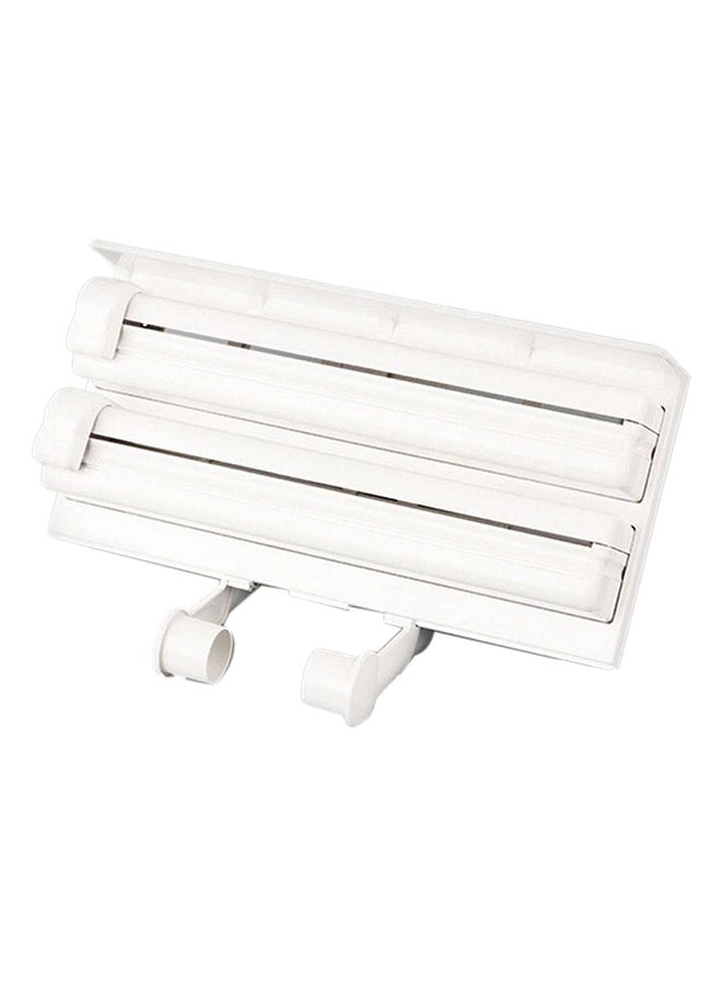 Generic - Triple Paper Dispenser White 38.5 X 19 X 7.5 CMcm - Image 1