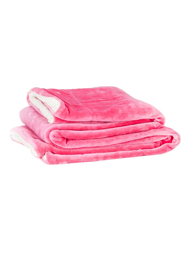 Sherpa Throw Pink/White 130x152cm - v1557406195/N13033128A_1