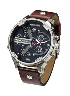 Cagarny Men's Water Resistant Leather Analog Watch 6820  - Image 3