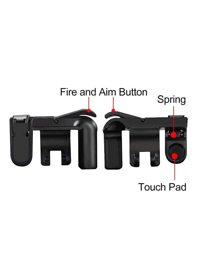 2-Piece Mobile Gaming Wireless Trigger Fire Button Set - v1557406215/N15160301A_2