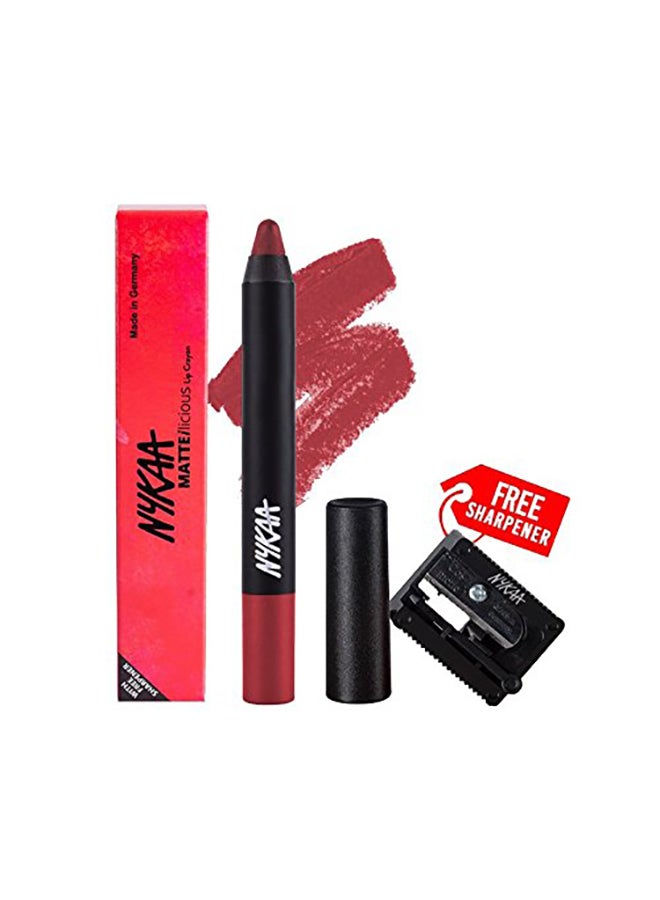 Matte Ilicious Lip Crayon Kiss N Tell