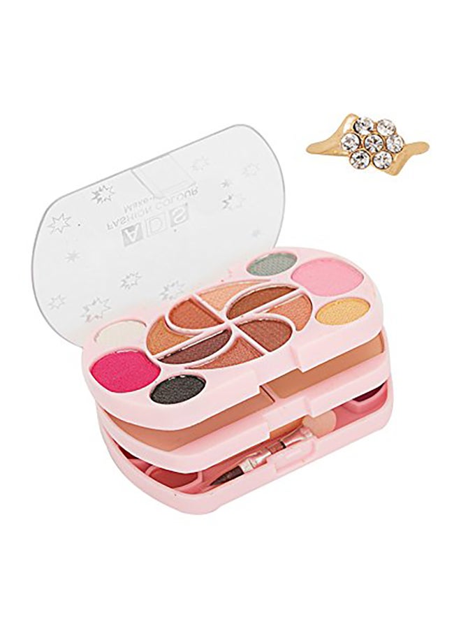adbeni 3 In 1 Fashion Make-Up Kit Multicolour