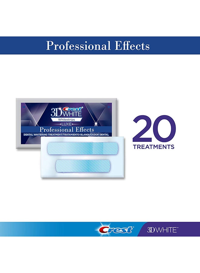 Crest - 3D Whitestrips Dental Whitening Kit 40 Strips - Image 1