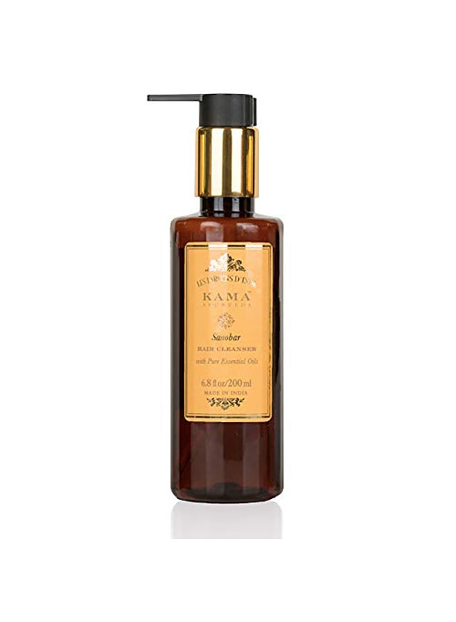 Kama Ayurveda - Sanobar Hair Cleanser With Pure Essential Oils 200ml - Image 1