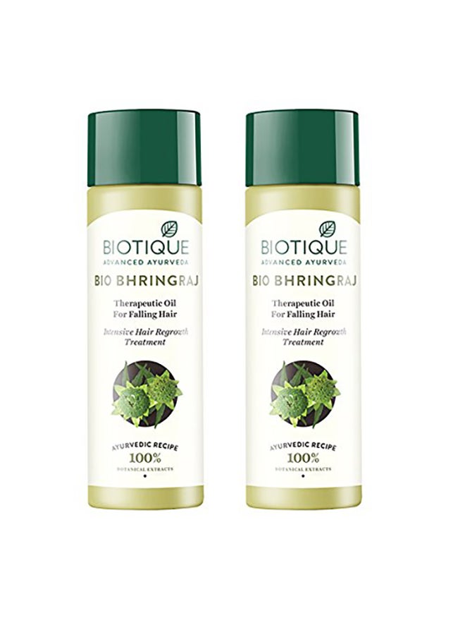 Biotique Pack Of 2 Fresh Growth Therapeutic Oil 2 x 120ml 
