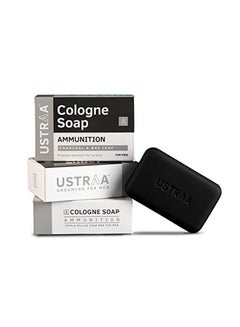 Pack Of 3 Ammunition Cologne Soap
