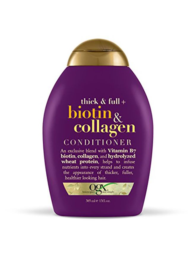 Ogx Biotin & Collagen Conditoner 385ml 