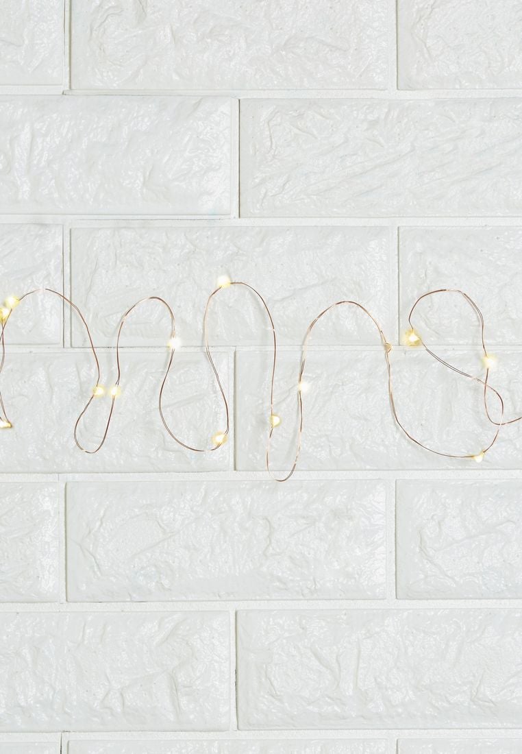 بينك كاكتوس - شريط مصابيح بإضاءة LED أبيض - Image 1