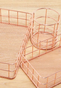 AURORA Wire Organiser Set Rose gold  - Image 3