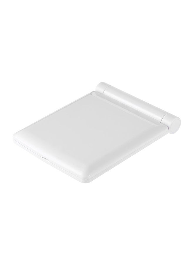 مرآة جيب صغيرة محمولة مع 8 أضواء LED أبيض - Image 2