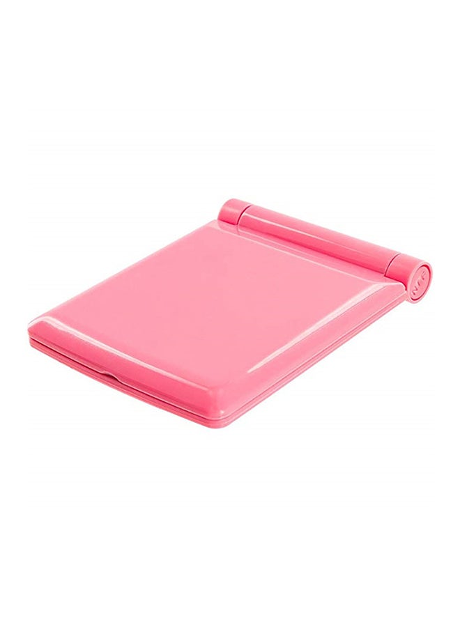 مرآة مكياج ذات 8 مصابيح LED وردي - Image 2