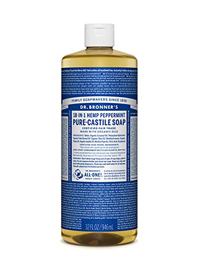 Dr. Bronner?s Magic Soaps Dr. Bronner's Magic Soaps Liquid Castile Peppermint Soap 32 ounce
