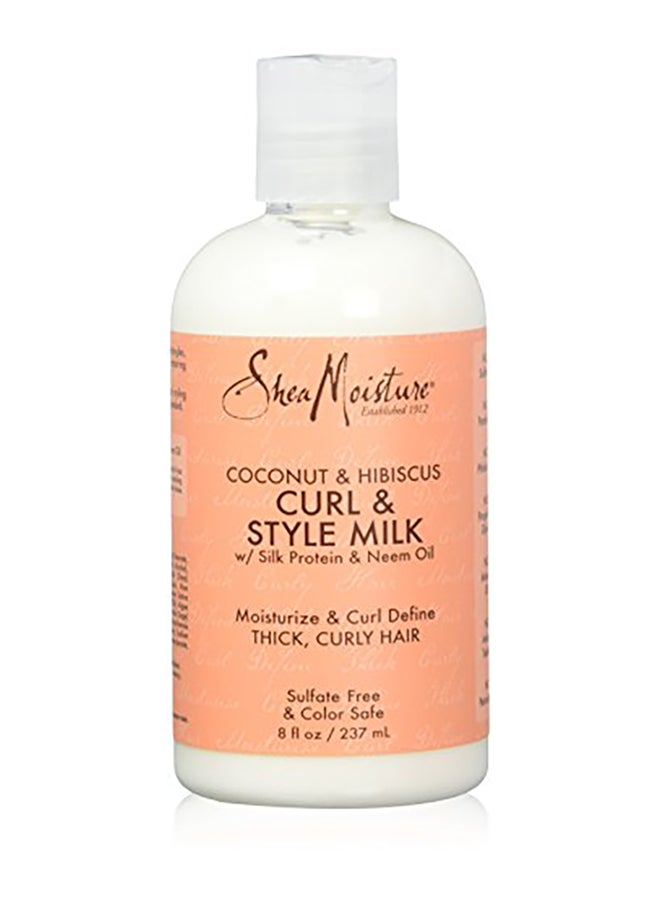 شيامويستر مرطب بزبدة الشيا وجوز الهند & مجعد الشعر بالكركديه & حليب تصفيف الشعر