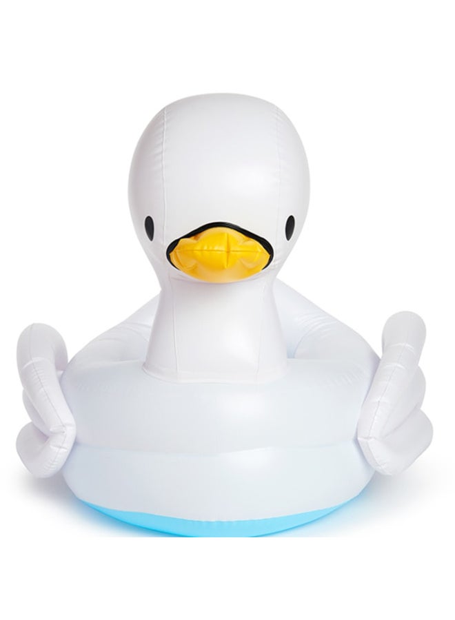 Munchkin Deep Ergonomic Hot Inflatable Tub, Padded Design, White - 17148 7.5x3x9.5 Inch  - Image 3