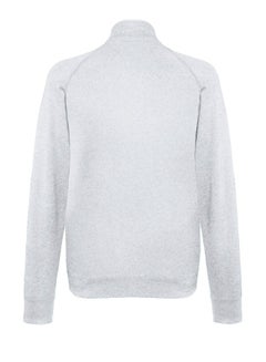 FRUIT OF THE LOOM Lightweight Sweat Jacket Heather Grey  - Image 2