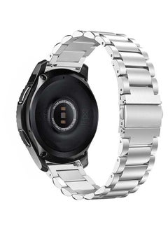 SOWUGI Replacement Band For Samsung Galaxy Watch 46mm Silver  - Image 2