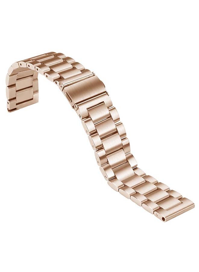 SOWUGI Replacement Band For Samsung Galaxy Watch 46mm Gold - Image 1