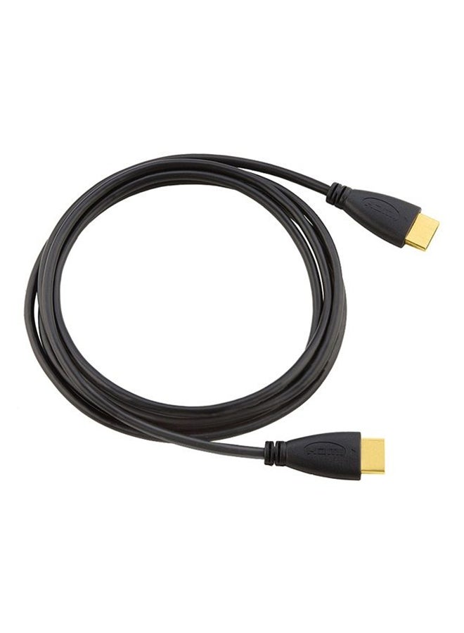 HDMI Cable For Bluray 3D DVD Ps4 Hdtv Xbox LCD Hd Tv 1080P Black  - Image 1