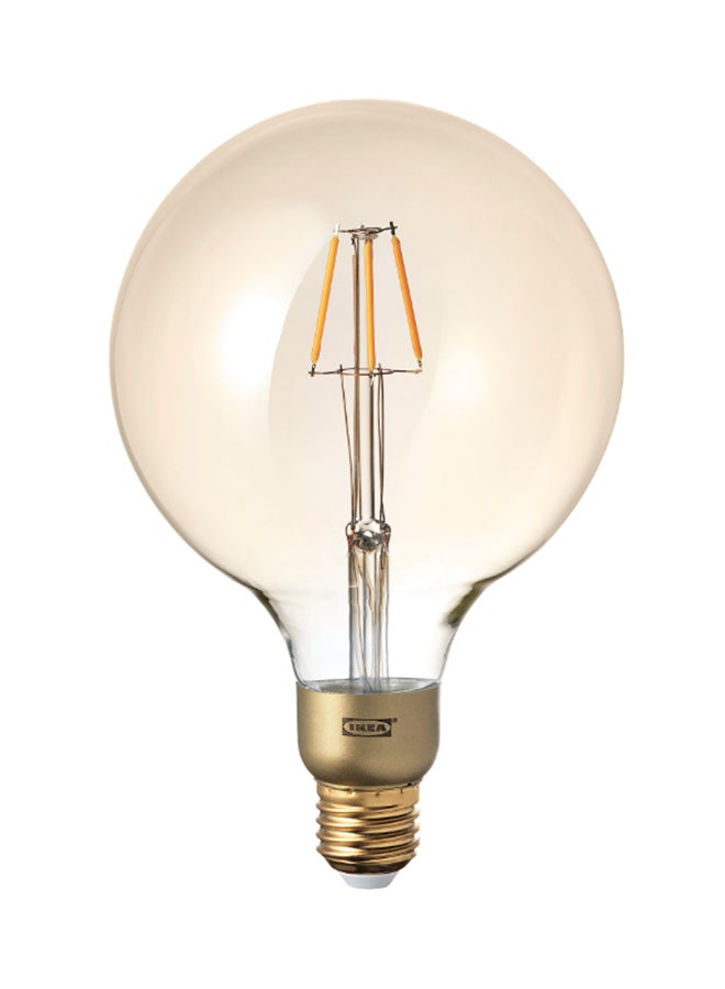 LED Bulb Lumen Dimmable Globe Glass - E27 400 Brown
