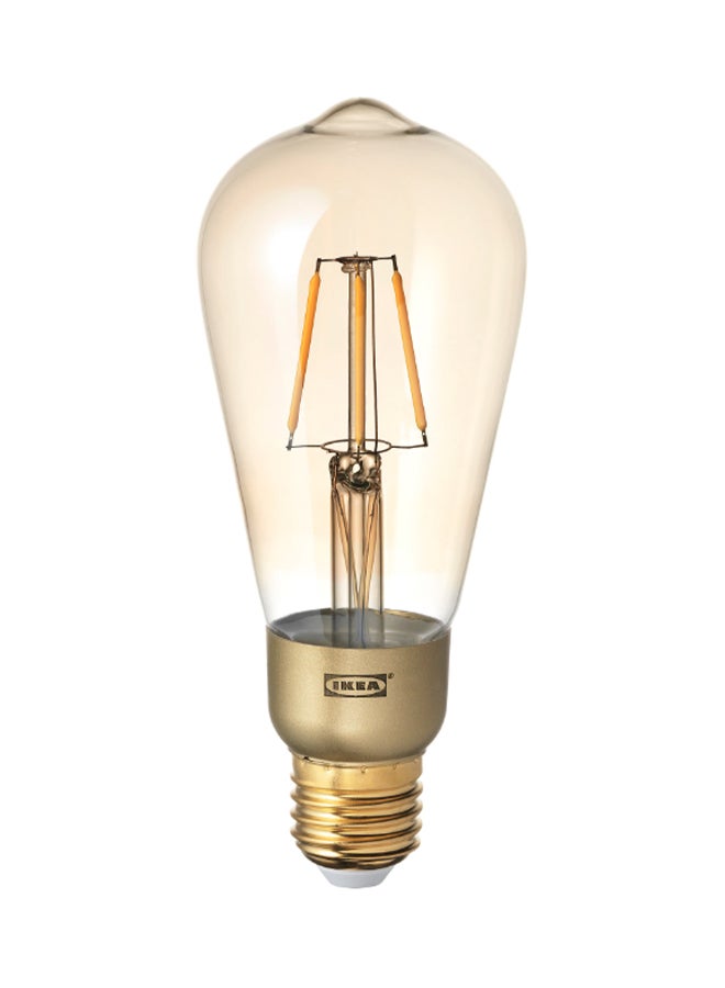 LED Bulb Lumen Dimmable Drop Shaped Glass - E27 400 Brown