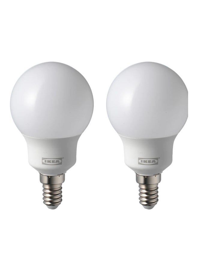 LED Bulb Lumen Globe Opal - E14 600 White