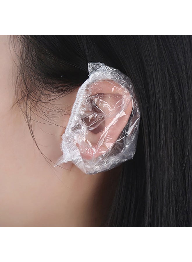 Sharpdo 100-Piece Disposable Earmuffs Clear 10x10cm - Image 4