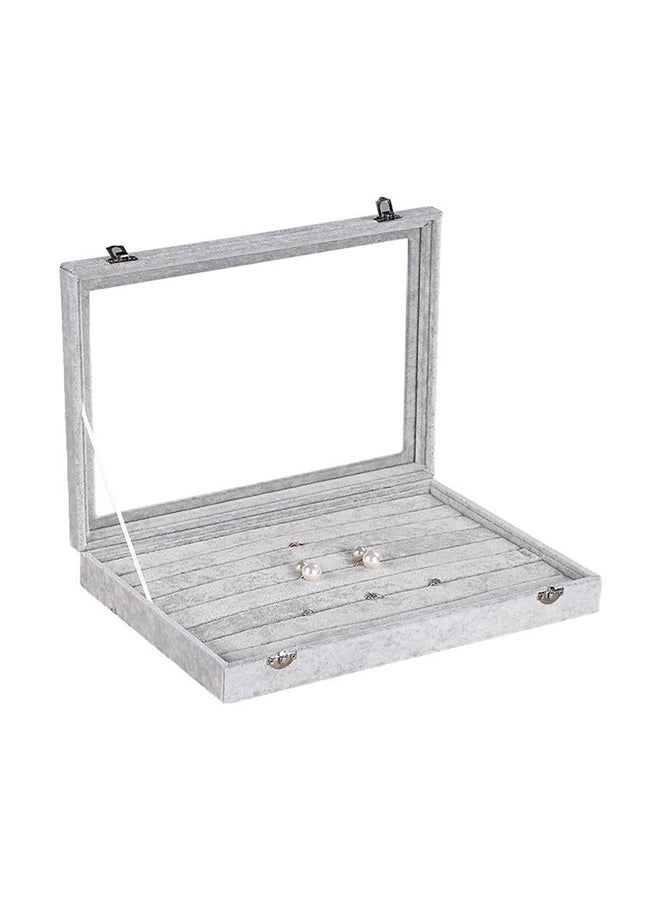 East Lady - Velvet Flannelette Rings Jewelry Box - Image 1