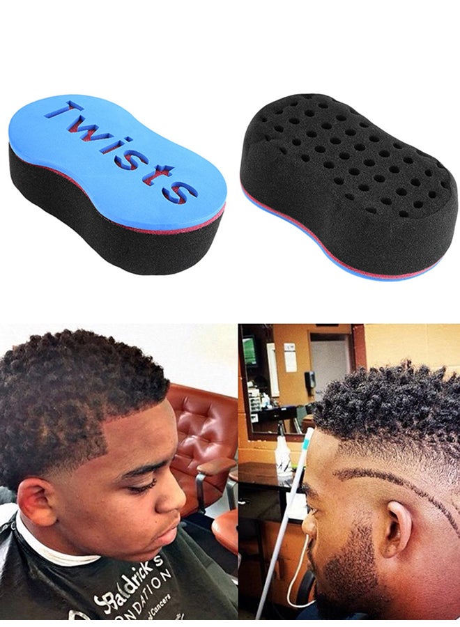 Sharpdo Barber Hair Sponge Brush Blue 23.5*17.5*5.5*cm - Image 3