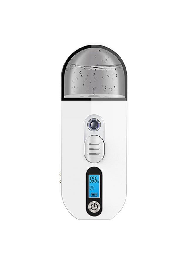 Sharpdo Small Steaming Face Water Meter Sprayer White/Grey 16 x 7.3cm - Image 1