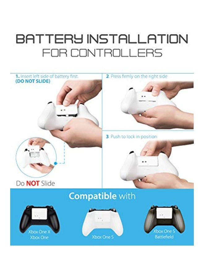 Fosmon Dual Slot Controller Charger For Xbox One/One X/One S - Wireless  - Image 3