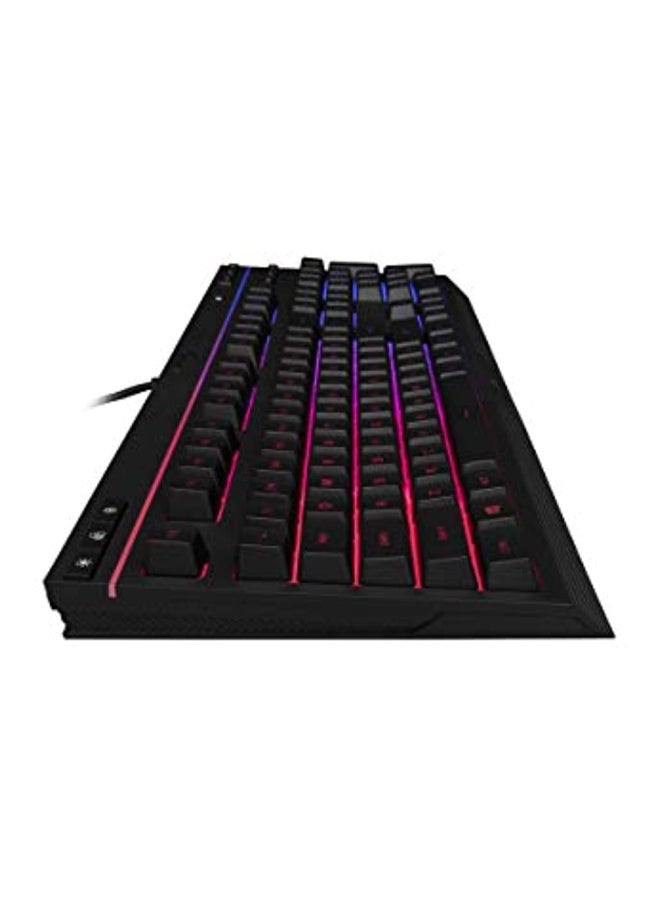 HYPERX - Alloy Core RGB - Gaming Keyboard, Membrane Switch, 5 Zones Multi-Color Customization, 6 LED Modes & 3 Brightness Levels, 1000Hz, Multi-Key Anti-Ghosting ,Acceleration, Game Mode |  4P4F5AA#ABA Black - Image 1