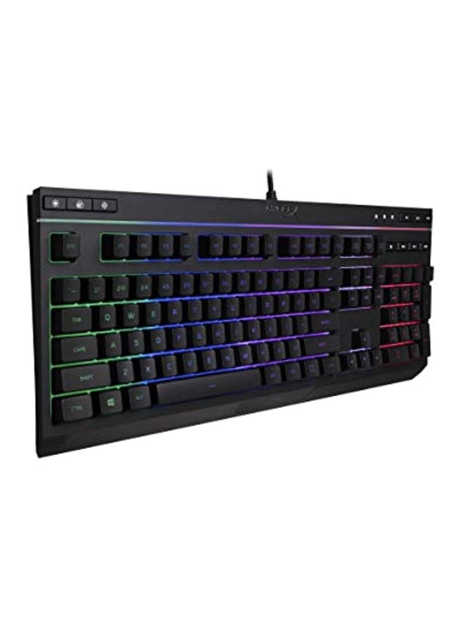 HYPERX - Alloy Core RGB - Gaming Keyboard, Membrane Switch, 5 Zones Multi-Color Customization, 6 LED Modes & 3 Brightness Levels, 1000Hz, Multi-Key Anti-Ghosting ,Acceleration, Game Mode |  4P4F5AA#ABA Black - Image 1