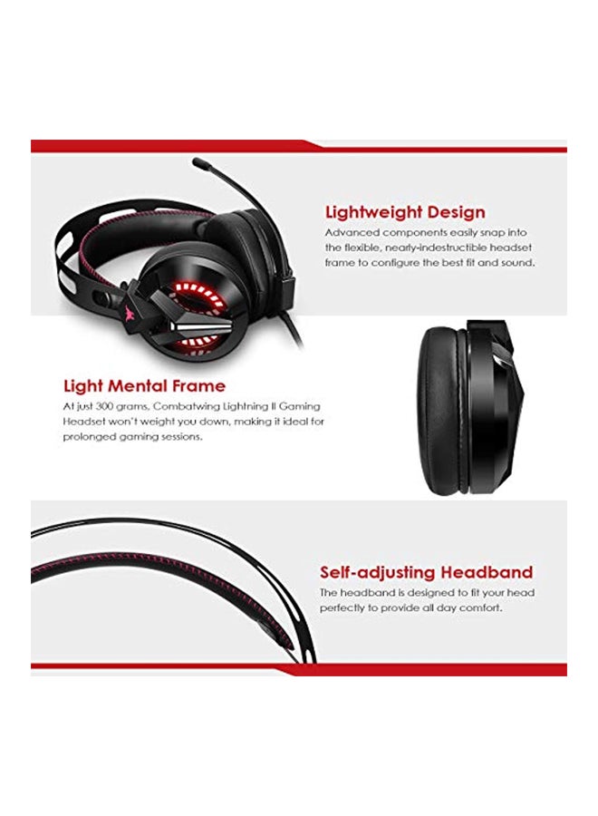 onikuma - Over-Ear Wired Gaming Headset With Microphone For PS4/PS5/XOne/XSeries/NSwitch/PC - Image 1