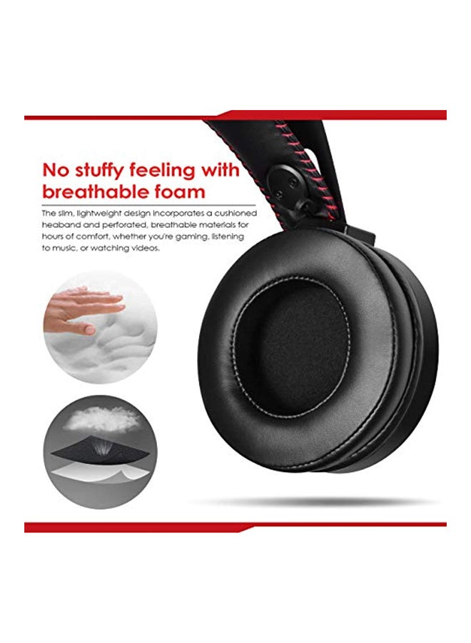 onikuma - Over-Ear Wired Gaming Headset With Microphone For PS4/PS5/XOne/XSeries/NSwitch/PC - Image 1