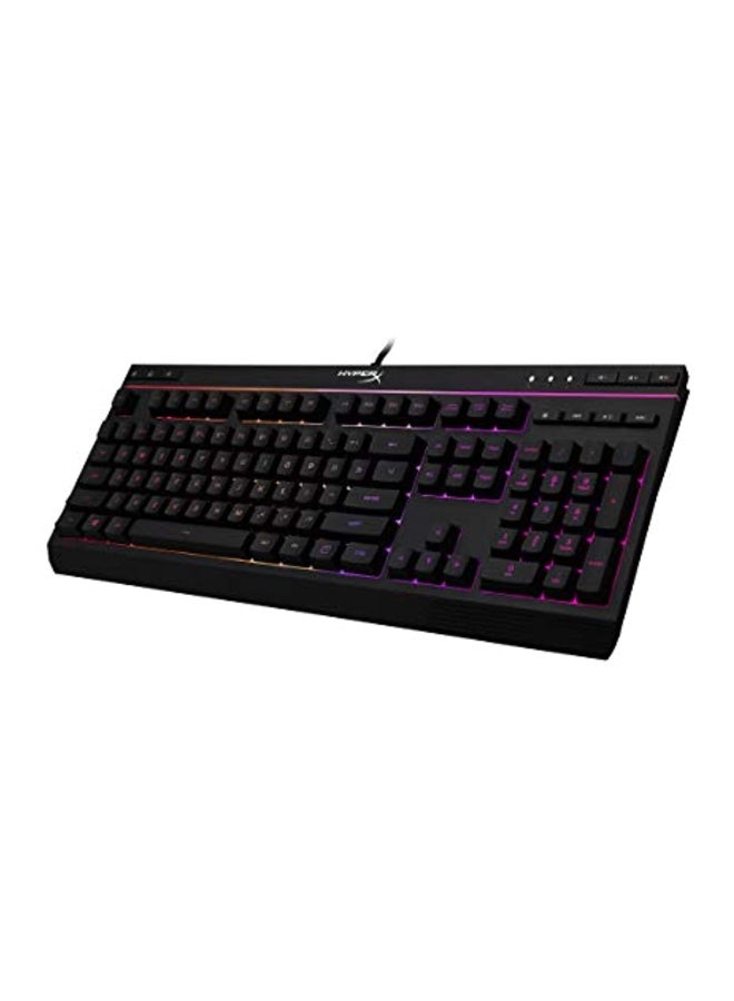 HYPERX - Alloy Core RGB - Gaming Keyboard, Membrane Switch, 5 Zones Multi-Color Customization, 6 LED Modes & 3 Brightness Levels, 1000Hz, Multi-Key Anti-Ghosting ,Acceleration, Game Mode |  4P4F5AA#ABA Black - Image 1