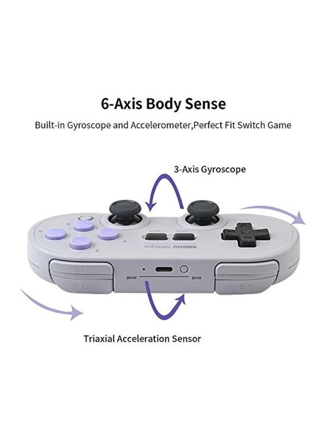 RunSnail 8Bitdo SN30 Pro Wireless Bluetooth Controller - Image 4