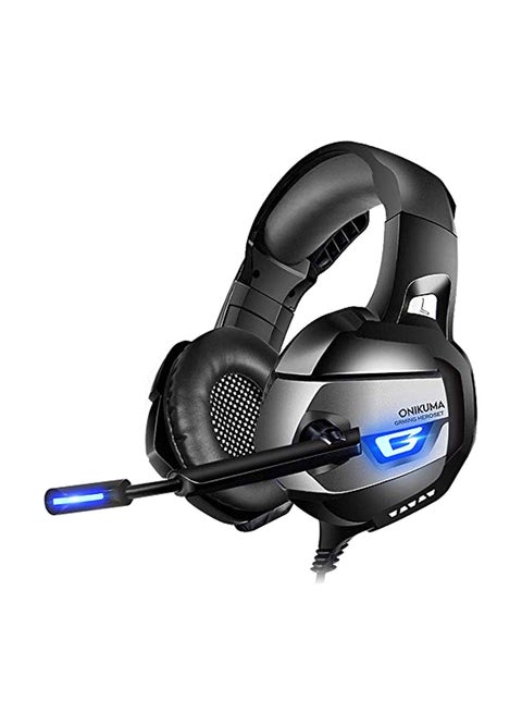 K5 Wired Over-Ear Gaming Headphones With Mic For PS4/PS5/XOne/XSeries/NSwitch/PC