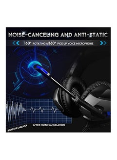onikuma K5 Wired Over-Ear Gaming Headphones With Mic For PS4/PS5/XOne/XSeries/NSwitch/PC  - Image 3