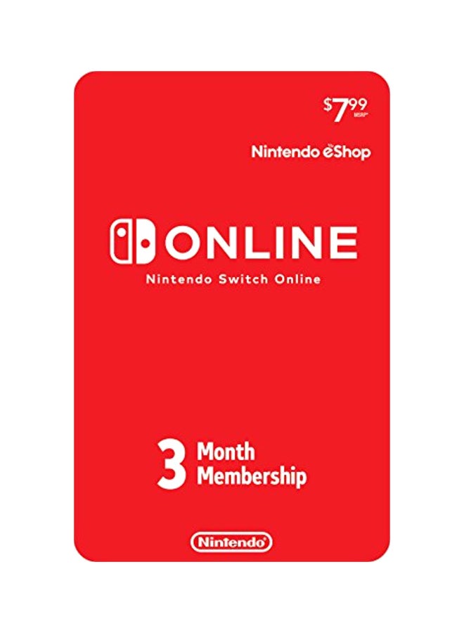 Nintendo - Online 3-Month Individual Membership - Nintendo Switch - Image 1