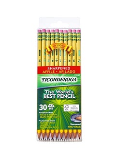 30-Piece Graphite Pencil Yellow/Pink/Green - v1557477046/N25344512A_1