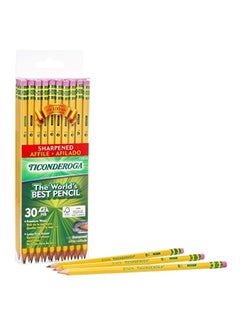 30-Piece Graphite Pencil Yellow/Pink/Green - v1557477046/N25344512A_2