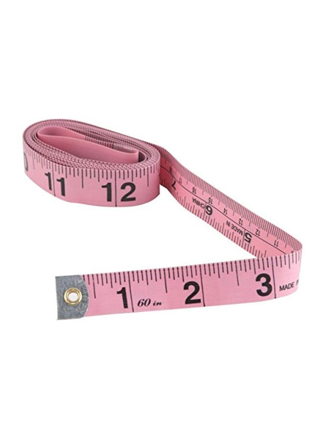 SINGER 3-Piece Vinyl Measuring Tape Set Pink/Black - Image 1