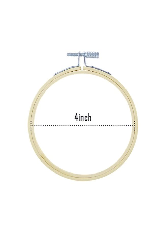 Caydo 12-Piece Stitch Hoop Ring Set Beige  - Image 2