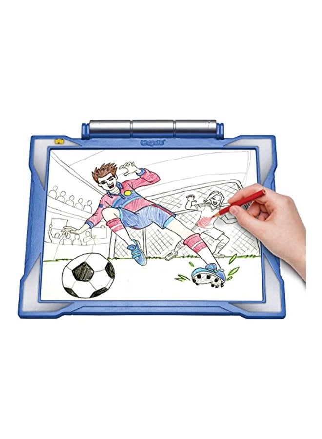 Crayola Light-Up Tracing Drawing Board Blue - Image 2