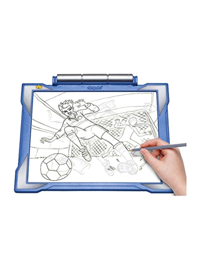 Crayola Light-Up Tracing Drawing Board Blue - Image 3
