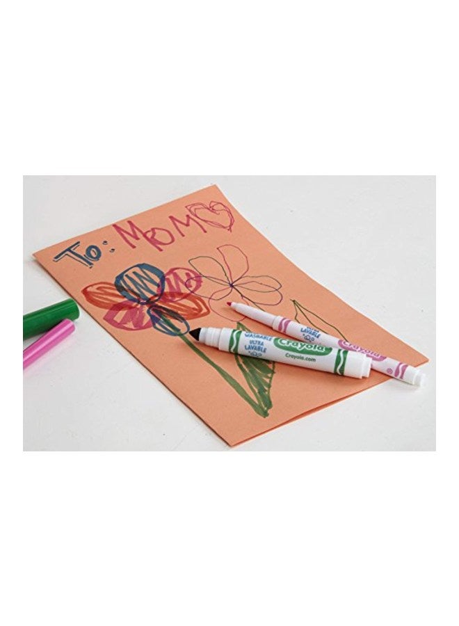 Crayola 480-Piece Construction Paper Bulk Green/White/Blue - Image 3