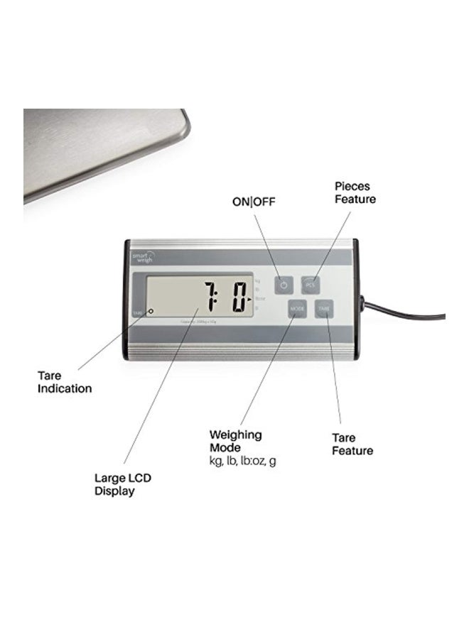 Smart Weigh Digital Heavy Duty Shipping And Postal Scale Silver - Image 5
