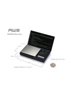American Weigh Scales Digital Pocket Scale Black  - Image 2