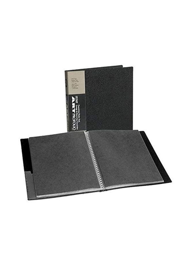 ITOYA Original Art Portfolio Presentation Book Black - Image 1