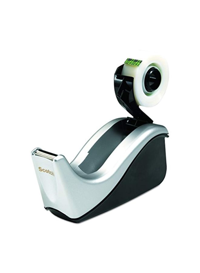 Scotch  Desktop Tape Dispenser Silver/Black - Image 4